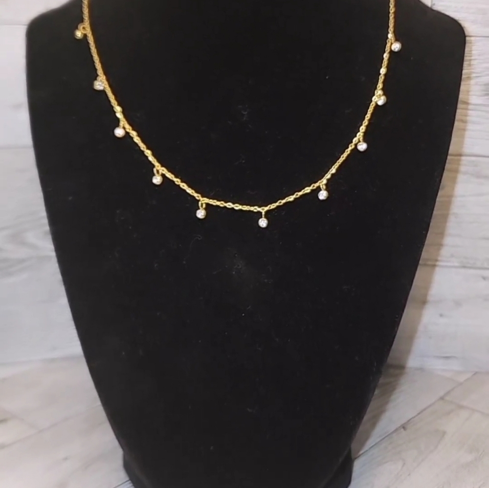 Tear drop necklace